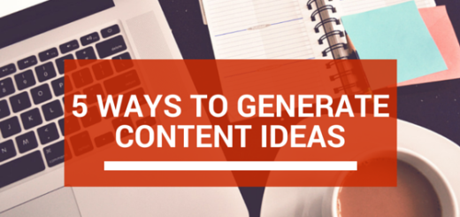5 Ways To Generate Content Ideas